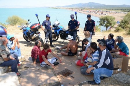 Konya’da turizm alanları motosikletli jandarma timine emanet