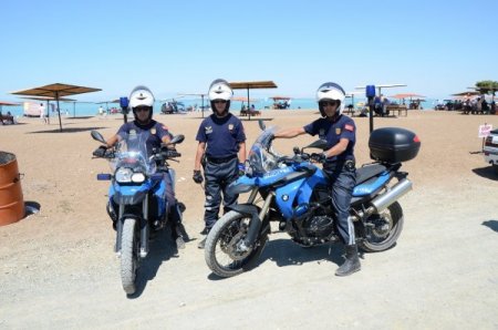 Konya’da turizm alanları motosikletli jandarma timine emanet