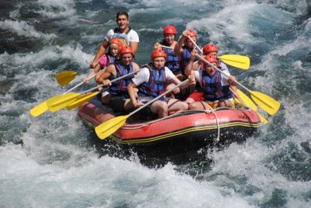 Köprülü Kanyon'da rafting sezonu sona erdi