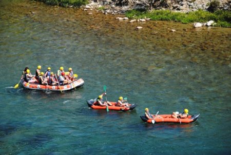 Köprülü Kanyon'da rafting sezonu sona erdi