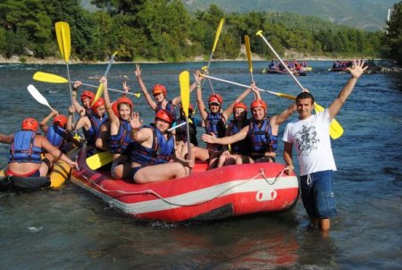 Köprülü Kanyon'da rafting sezonu sona erdi