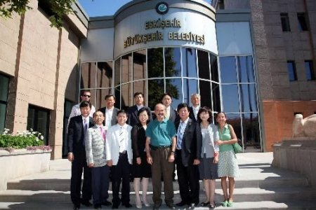 Koreli Heyetten Büyükerşen'e Ziyaret