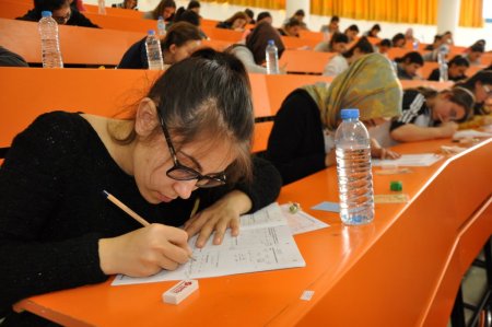 Körfez Dershanesi ile Ufuk Lisesi öğrencileri YGS'nin provasını yaptı