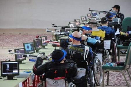 Korhan Yamaç, IPC 2013 Atıcılık Dünya Kupası tabanca atışında birinci oldu