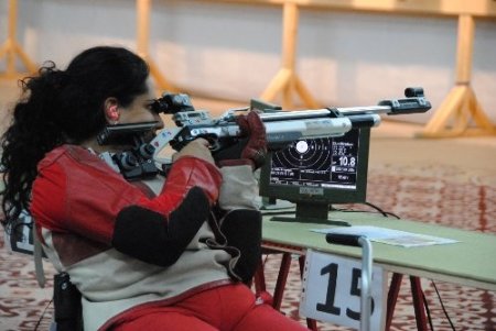 Korhan Yamaç, IPC 2013 Atıcılık Dünya Kupası tabanca atışında birinci oldu