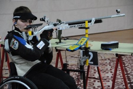 Korhan Yamaç, IPC 2013 Atıcılık Dünya Kupası tabanca atışında birinci oldu