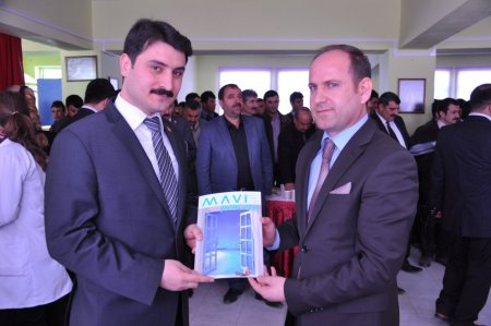 Korkut Çok Programlı Lisesi 'Mavi Pencere' dergisinin ilk sayısını tanıttı