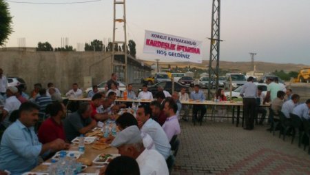 Korkut Kaymakamlığı'ndan Kardeşlik İftar Yemeği