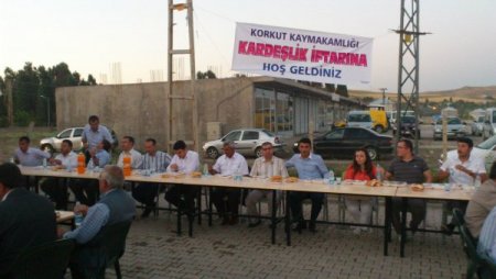 Korkut Kaymakamlığı'ndan Kardeşlik İftar Yemeği