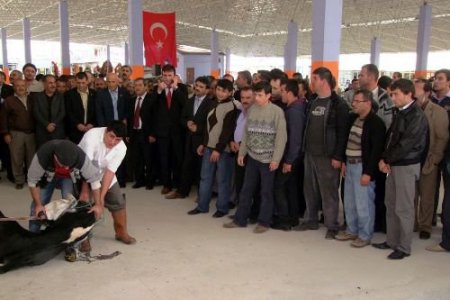 Korkuteli'nde Kapalı Pazaryeri Dualarla Açıldı