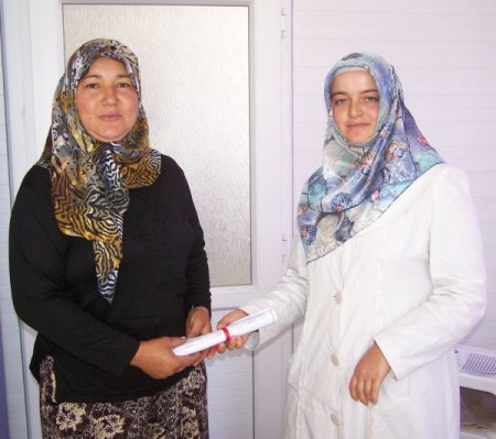 Korkuteli’nde tecvitli Kur'an okuma kursu tamamlandı