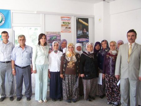 Korkuteli’nde tecvitli Kur'an okuma kursu tamamlandı