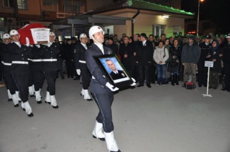 Koruma polisi Şenel için Eskişehir Emniyeti’nde tören düzenlendi