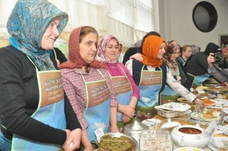 'Köy Köy Kartepe Lezzetleri' yarıştı
