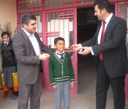 Köyde okuyan öğrenci, deneme sınavında ilçe birincisi oldu