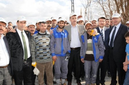 Köylerde parke taşı dönemi başlıyor