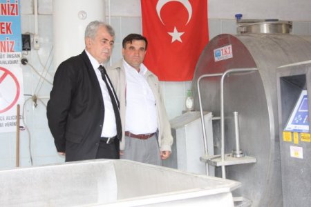 Köylerdeki Süt Tanklarına Yerinde İnceleme