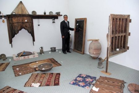 Köylerden toplanan asırlık ev eşyaları Manavgat'ın köy hayatına ışık tutuyor