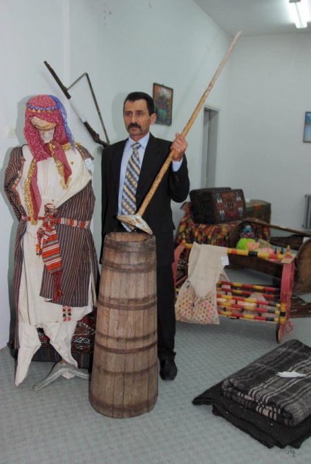 Köylerden toplanan asırlık ev eşyaları Manavgat'ın köy hayatına ışık tutuyor