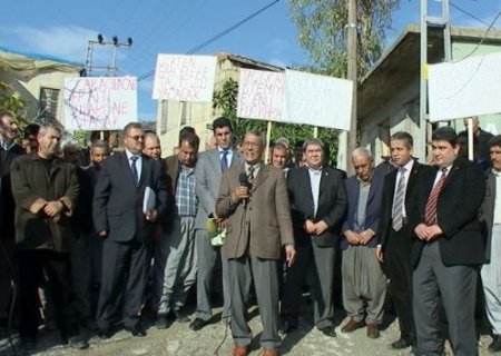 Köylüler Taş Ocağına Hayır Eylemi Yaptı