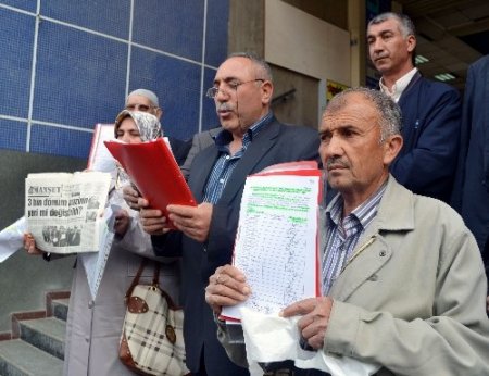 Köylülerden 'arazilerinin zenginlere verildiği' iddiası