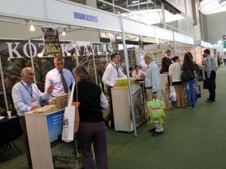 Kozak ürünleri fuarda ilgi odağı oldu