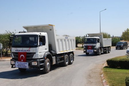 Kozan Belediyesi'nin araç filosu güçleniyor
