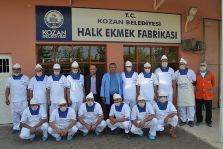 Kozan Halk Ekmek Fabrikası denetimlerden geçer not aldı