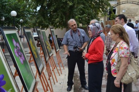 'Kozan Kalesi Çiçekleri ve Karacaoğlan' fotoğraf sergisi açıldı