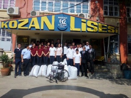Kozan Lisesi öğrencilerinden anlamlı etkinlik