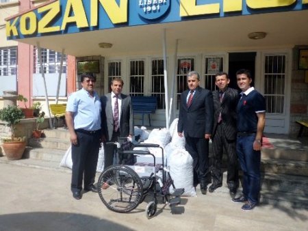 Kozan Lisesi öğrencilerinden anlamlı etkinlik