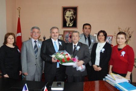 Kozan Vergi Dairesi Müdür Vekili, Başkan Özgan'ı ziyaret etti