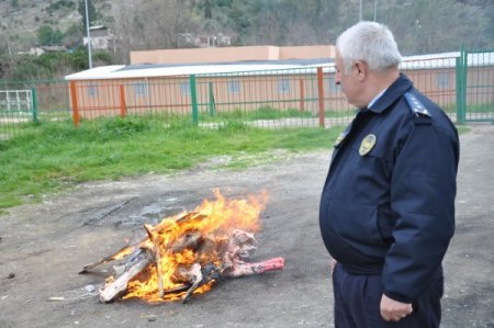 Kozan'da hastalıklı olduğu anlaşılan 42 et imha edildi