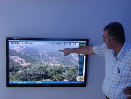 Kozan'da Ormanlar Kamera İle Gözetleniyor