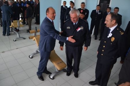 Kozan’da polisler için kondisyon ve spor merkezi açıldı