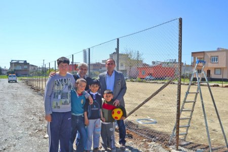 Kozan'da semt sahası çalışması