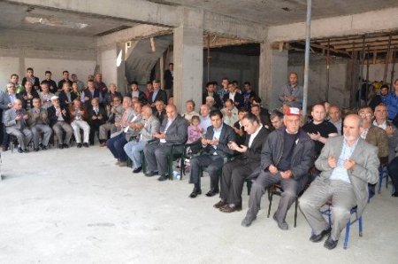 Kozlu'da temeli atılan 200 öğrenci kapasiteli yurt için dua töreni