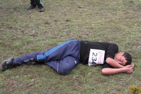 Krosta ağlatan yarışma