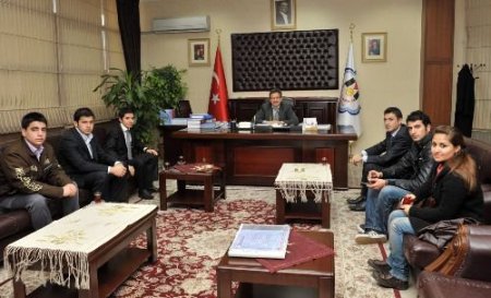 Ksü Öğrenci Konseyi'nden Başkan Poyraz'a Ziyaret