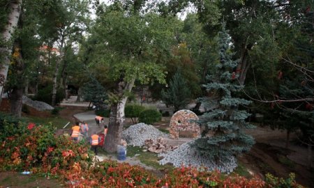 Kuğulupark'ta yenileme çalışmaları devam ediyor