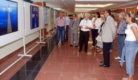 Kültürlerarası Resim Kampı’nda 20 ressamın 40 eseri sergilendi