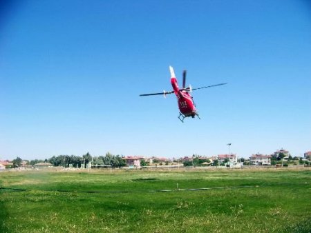 Kulu'da Kalp Krizi Geçiren Hastayı, Hava Ambulansı Ankara'ya Yetiştirdi