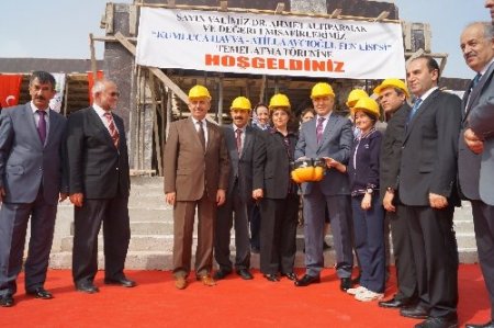 Kumluca Fen Lisesi'nin temeli atıldı