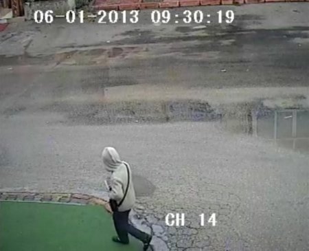 Kundaklama, güvelik kamerasında