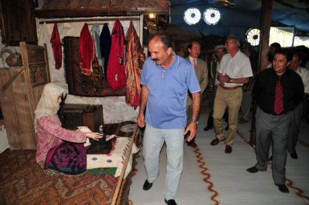 Kundaklanan Yörük Müzesi yeniden açıldı