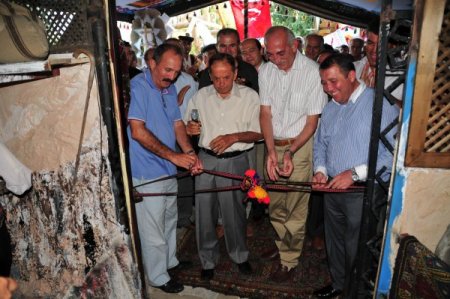 Kundaklanan Yörük Müzesi yeniden açıldı