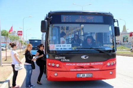Kundu oteller bölgesinden Antalya merkeze otobüs
