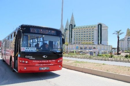 Kundu oteller bölgesinden Antalya merkeze otobüs