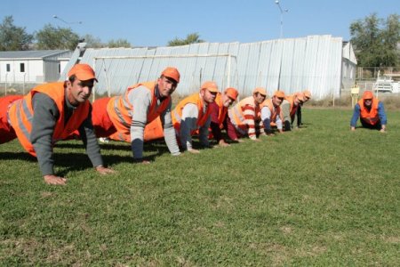 Kurban Timi kondisyon depoluyor