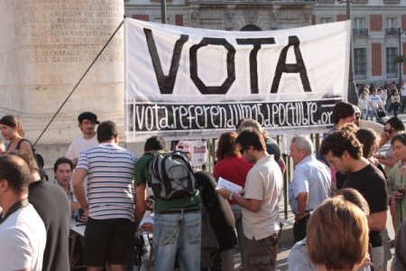 Küresel Protesto Gününde Yüzbinlerce İspanyol Sokaklara Döküldü